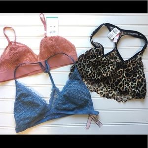 Bralette bundle DKNY Victoria’s Secret, VS, PINK💕